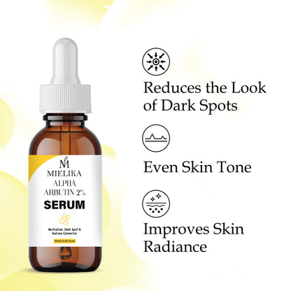 Alpha Arbutin Serum for Skin Brightening | Dark Spot Remover | Even Skin Tone & Radiance | Lightweight, Fast Absorbing Face Serum